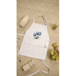 Tulips in Delft Blue Schürze