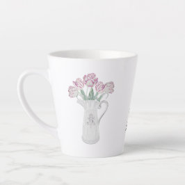 Tulips in der Pitcher-Keramik Milchtasse