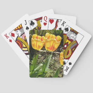 Tulips in der Sonne Spielkarten