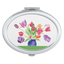 Tulips-Kompaktspiegel