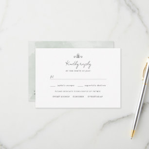 Tulips logotype Hochzeit rsvp