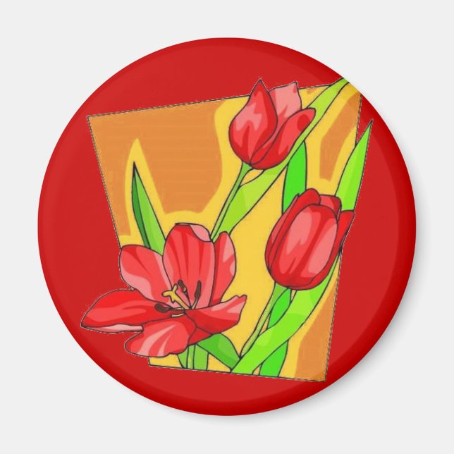 Tulips Magnet (Vorne)