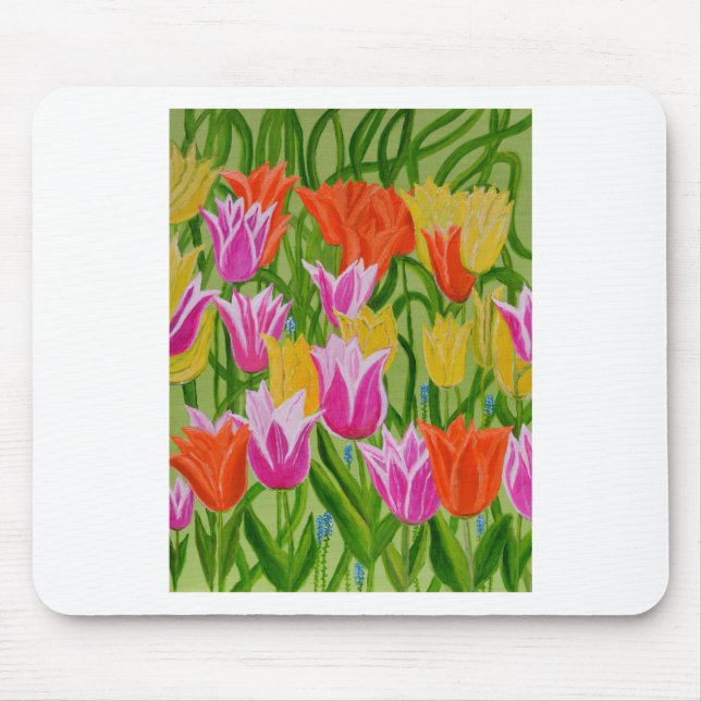 Tulips Mousepad (Vorne)