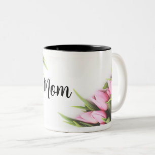Tulips Muttertag Zweifarbige Tasse