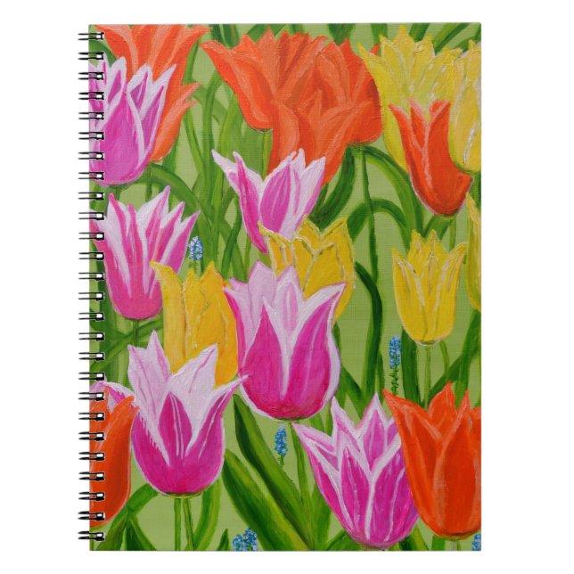 Tulips Notizblock (Vorderseite)