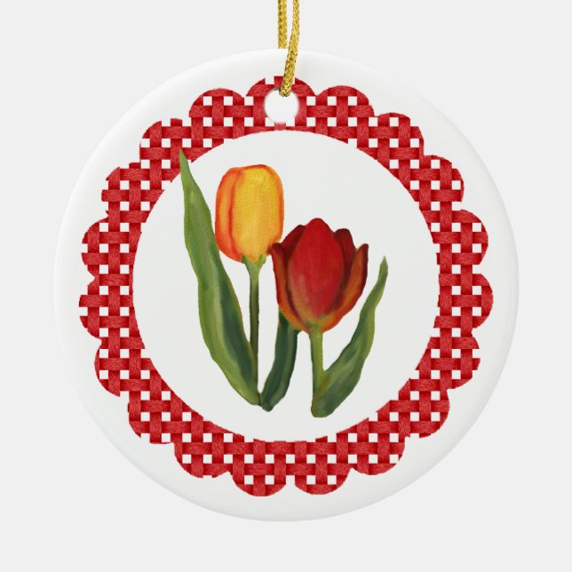 Tulips Ornament (Vorne)