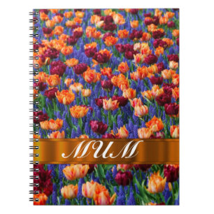 Tulips personalisiert Mama Notizblock