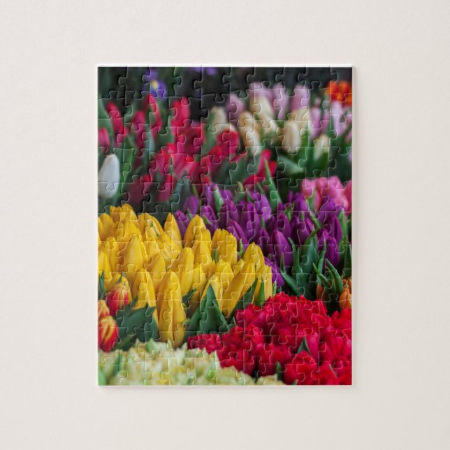 Tulips-Puzzle (Vertikal)