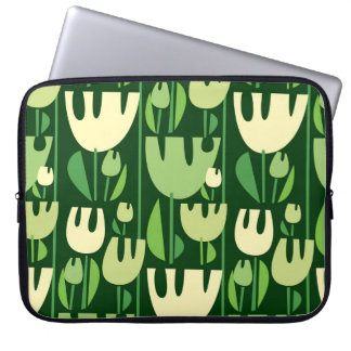 Tulips Scandinavian Style Pattern Laptopschutzhülle