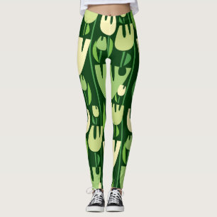 Tulips Scandinavian Style Pattern Leggings
