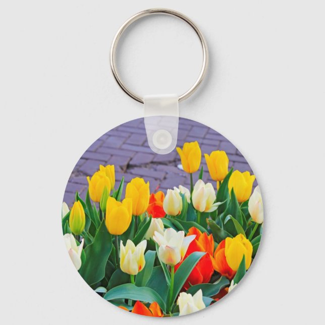 Tulips Schlüsselanhänger (Vorderseite)