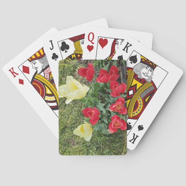 Tulips Spielkarten (Rückseite)