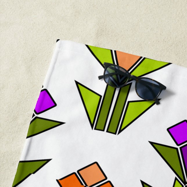 Tulips Strandtuch (Beispiel)