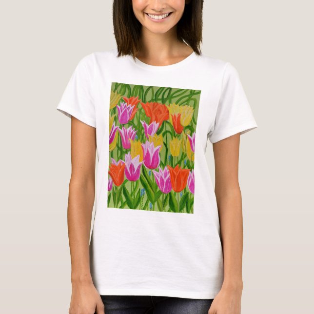 Tulips T-Shirt (Vorderseite)