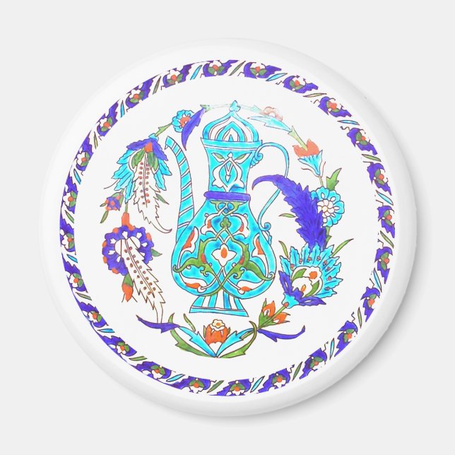 Tulips & Türkei Magnet (Vorne)