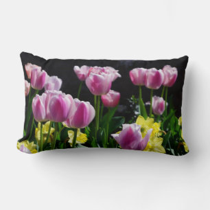Tulips und Affodien Lendenkissen