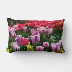 Tulips und Affodien Lendenkissen