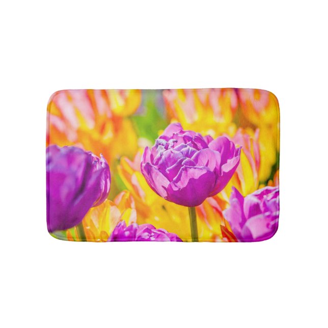 Tulips verzaubern 12 badematte (Vorderseite)