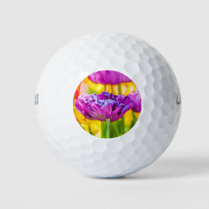 Tulips verzaubern Dunkelrosa Golfball