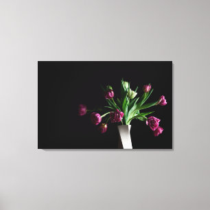 Tulips Wrapped Canvas Art Leinwanddruck