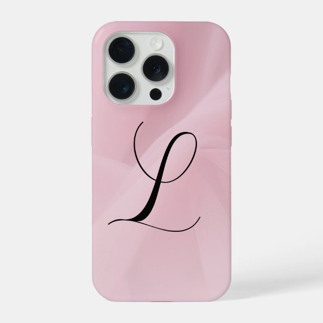 Tulle Pink Background Phone Case iPhone 15 Pro Hülle (Rückseite)