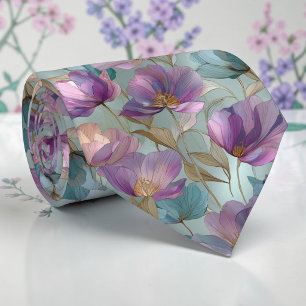 Tullip Floral de Printemps Colier de Cravate