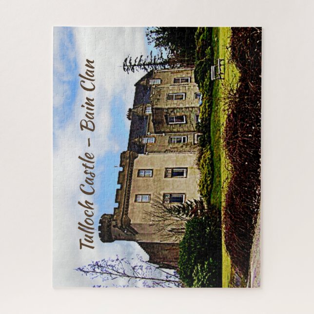 Tulloch Castle - Bain Scottish Clan (Vertikal)