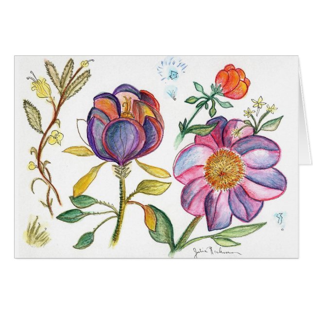 Tulpe-Blume 70 (Vorderseite (Horizontal))