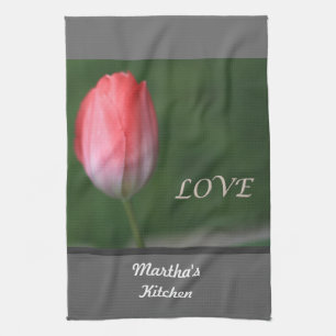 Tulpe-Blume-Liebe Küchentuch