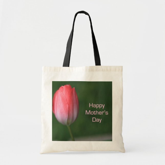 Tulpe-Blume, Tag der glücklichen Mutter Tragetasche (Vorne)