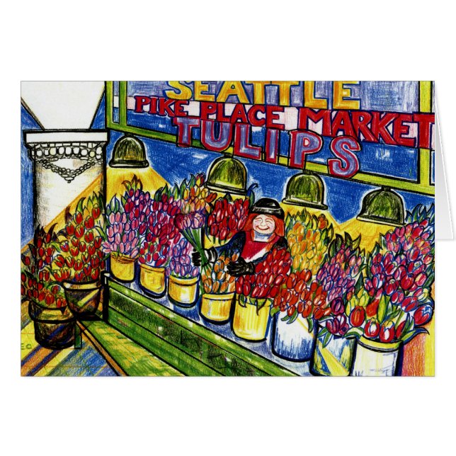 Tulpe-Dame (Vorderseite (Horizontal))