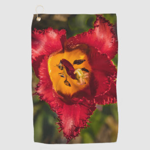 Tulpe Golfhandtuch