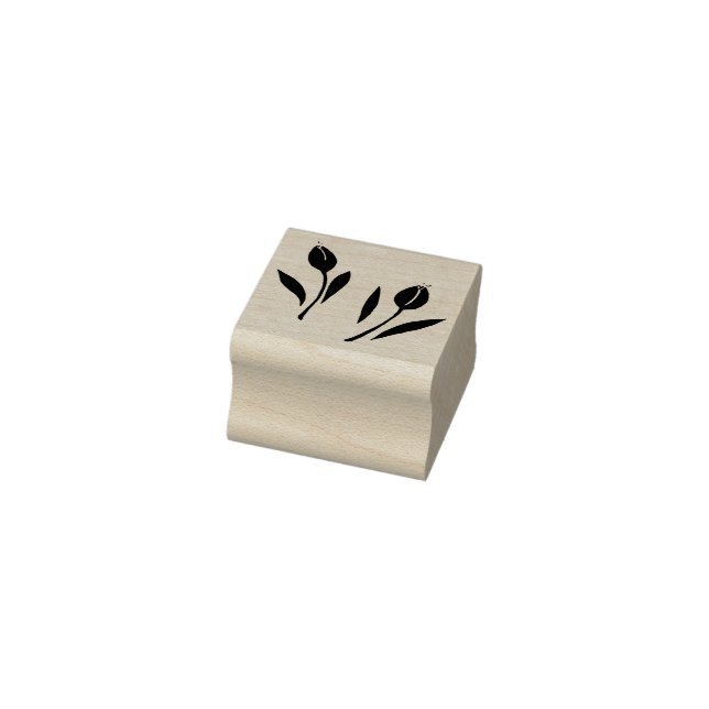 Tulpe Gummistempel (Stempel)