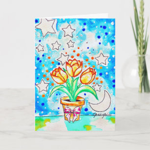 Tulpe Karte
