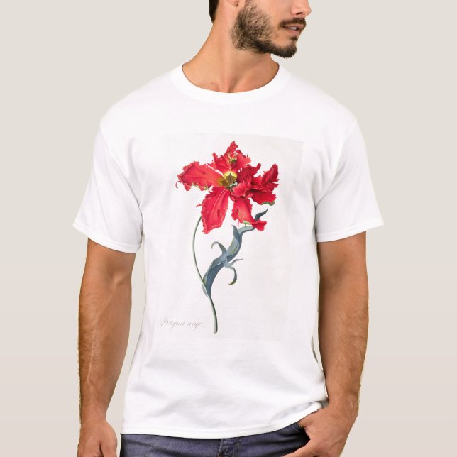 Tulpe: Perroquet Rouge T-Shirt (Vorderseite)