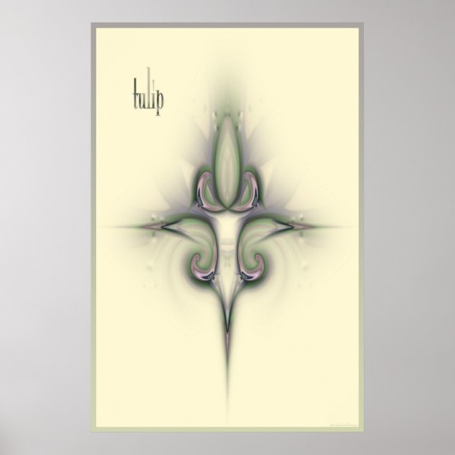 Tulpe Poster (Vorne)