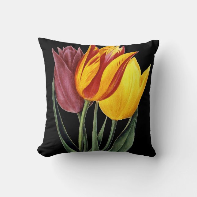 Tulpe (Tulipa Gesneriana) Kissen (Vorderseite)