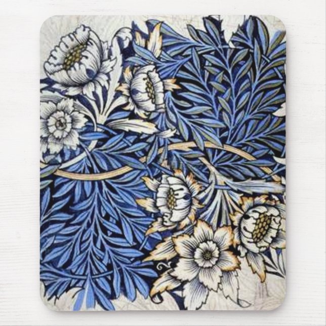"Tulpe u. Weide" durch William Morris Mousepad (Vorne)