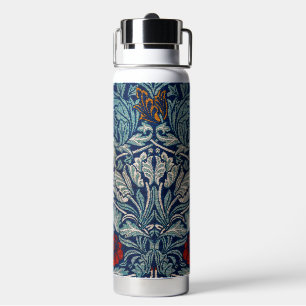 Tulpe und Rose, William Morris Trinkflasche