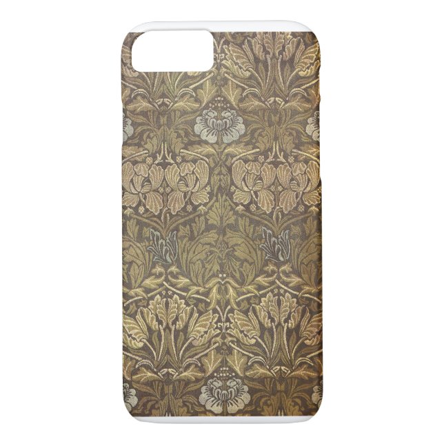 Tulpe-und Rosen-Muster Williams Morris Case-Mate iPhone Hülle (Rückseite)