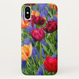 Tulpe- und Wildblumeentwurf Case-Mate iPhone Hülle