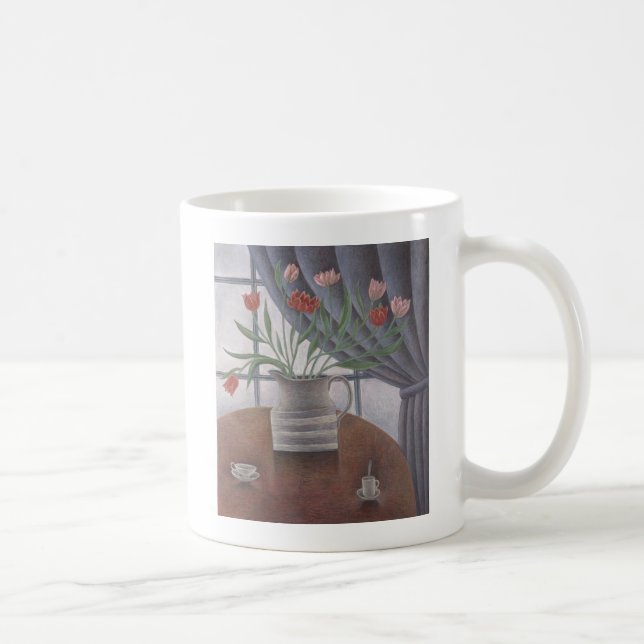 Tulpe-Vorhang höhlt 2002 Kaffeetasse (Rechts)