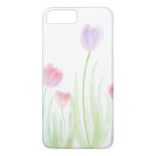 Tulpe-Wasserfarbe-Telefonkasten Case-Mate iPhone Hülle