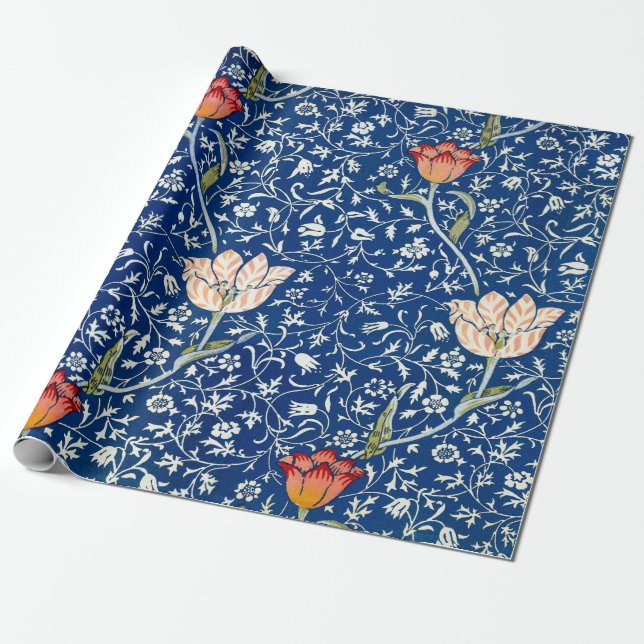 Tulpe, William Morris Geschenkpapier (Ungerollt)