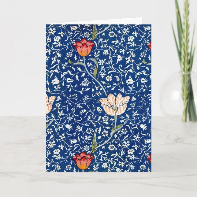 Tulpe, William Morris Karte (Vorderseite)