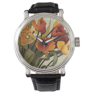Tulpe-Zeit Armbanduhr