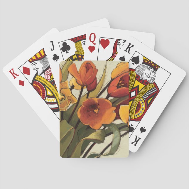 Tulpe-Zeit Spielkarten (Rückseite)