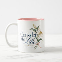 Tulpen betrachten Christliche rosa Akzent-Tasse