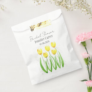 Tulpen Blumen Aquarell Junggesellinnenabschied Hoc Geschenktütchen