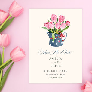Tulpen Blumenstrauß Save The Date